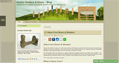 Desktop Screenshot of blog.diyshutters.com
